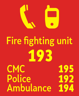Телефон Противпожарна единица